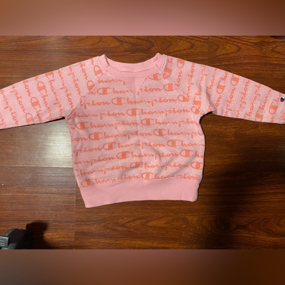 PINK CHAMPION CREWNECK